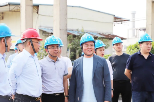 树牢安全发展理念 守牢安全生产底线 集团公司CEO徐海圣专项视察钦州工厂安全生产工作